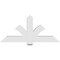Ekena Millwork Redmond Architectural Grade PVC Gable Bracket, 60"W x 27 1/2"H x 6"D x 6"F, 11/12 Pitch GBP060X28X0606RED00 - alternate 5